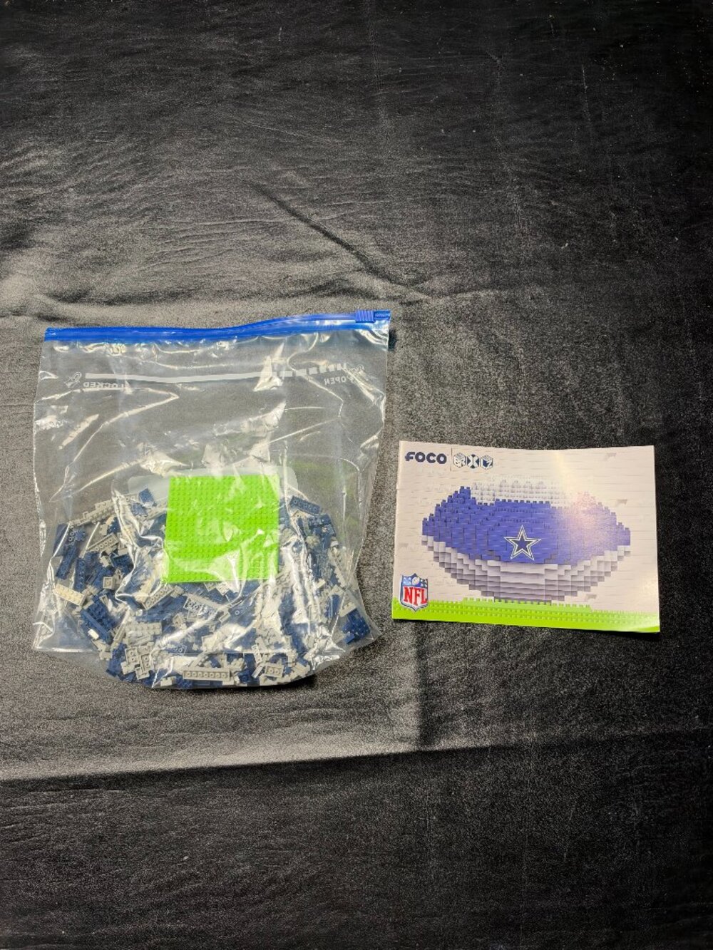 Dallas Cowboys FOCO Brxlz Themed Football Set - New Without Box